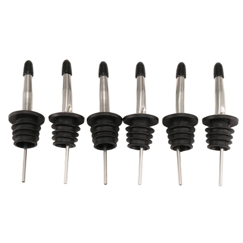 Speed Pourer Cap - OLTRE 스테인리스 스틸 주입기 6개 세트,