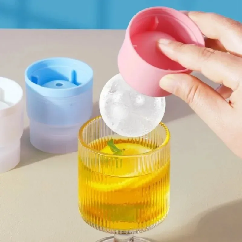 대형 공 모양 실리콘 몰드, 위스키 아이스 볼 칵테일  - Ice Mold Sphere 리뷰 및 가격
